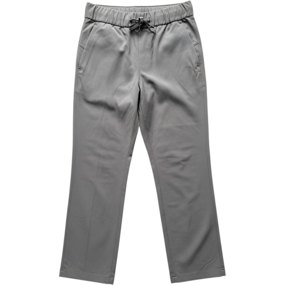 Lululemon On the Fly Pants Women 4 Grey/green, Drawstring Straight LW6AVMS